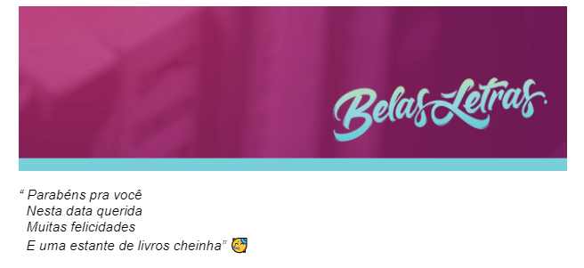 Envio de aniversário para clientes