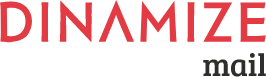 Logo da plataforma Dinamize Mail, focada em envios de email marketing
